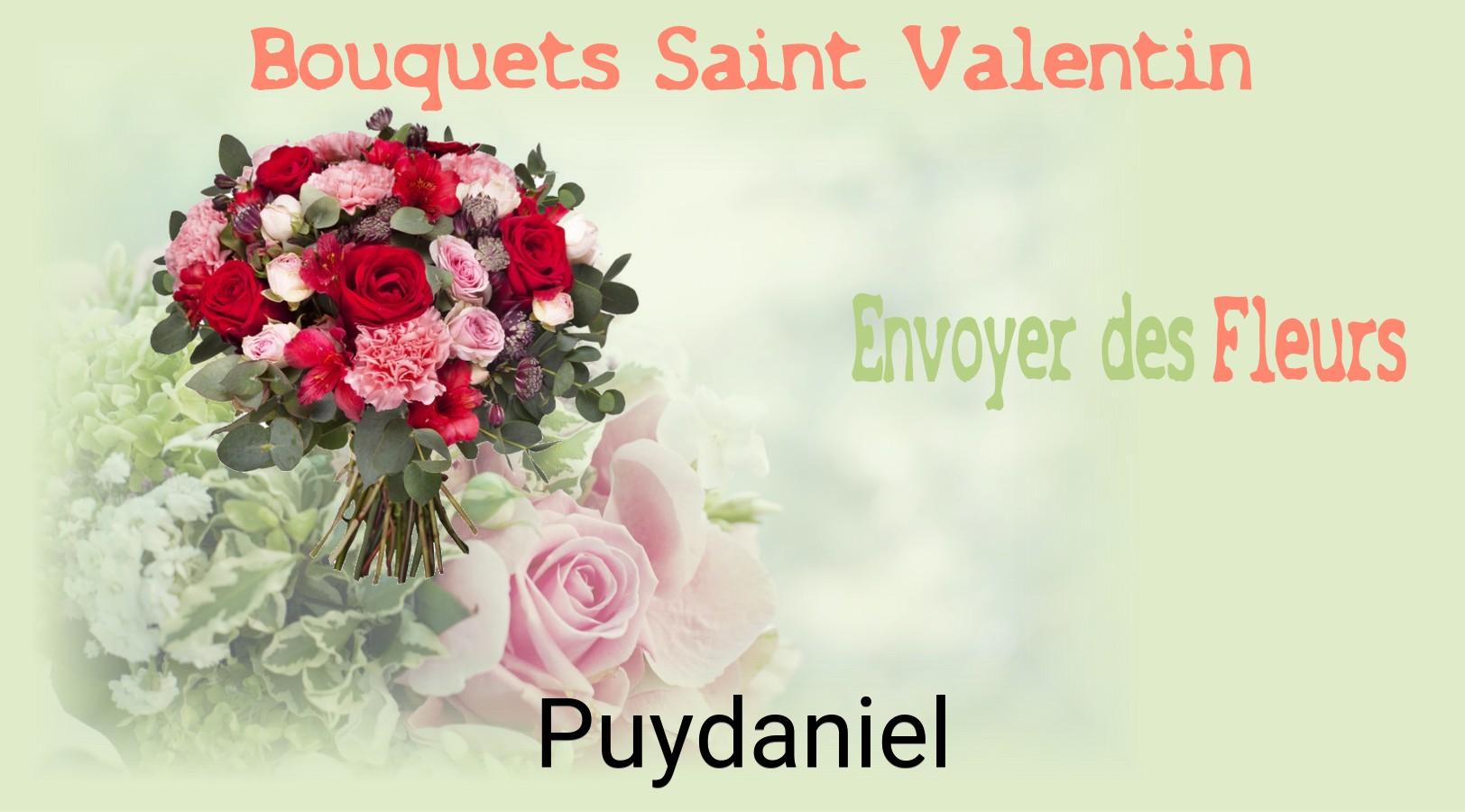 Roses de Saint-Valentin livrées à Puydaniel
